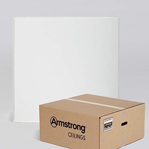 Armstrong Ceiling Tiles; 2x2 Ceiling Tiles  HUMIGUARD Plus Acoustic Ceilings for 15/16" Suspended Ceiling Grid; Drop Ceiling Tiles Direct from the Manufacturer; ULTIMA Item 1911  12 pc White Tegular