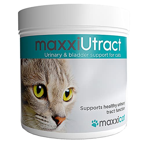 maxxipaws maxxiUtract Urinary and Bladder Supplement for Cats to Help Prevent UTI Recurrence and Support Optimum Urinary Tract Health  Cranberry Powder 2.1 oz