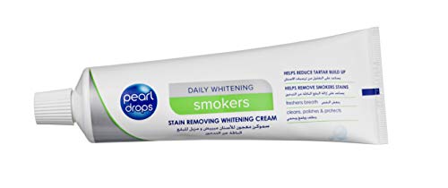 Pearl Drops Smokers Stain Removing Whitening Toothpaste 75ml.