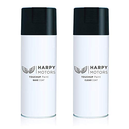 Harpy Motors 12oz Aerosol Auto Body Spray Paint Kit Compatible with 2014-2018 Subaru Impreza K1X Crystal White Pearl -Color Match Guaranteed