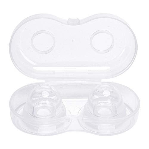 2Pcs Nipple Corrector for Inverted, Flat and Shy Nipples Soft Silica Gel Nipple Therapy Products Nipple Pullers Mammy Breastfeeding Tools Newborn