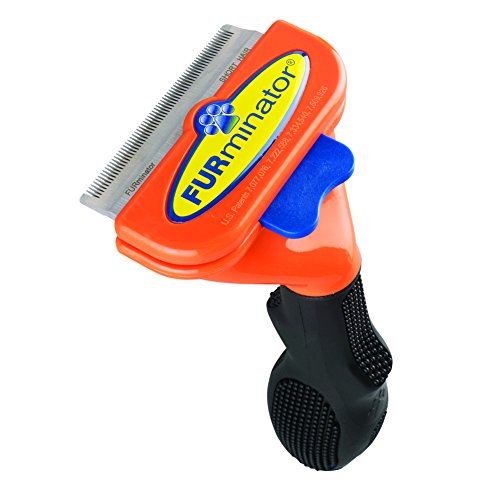 FURminator Short Hair deShedding Tool for Medium Dogs