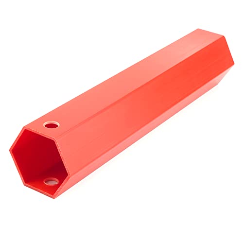 Plastic Socket Tool Remover for Semi Truck 33mm Lug Nut Covers (Red)