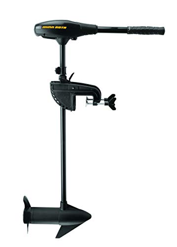 Minn Kota 1352145 Endura Max Freshwater Hand-Steer Transom-Mount Trolling Motor with Digital Maximizer, 45 lb Thust, 36" Shaft