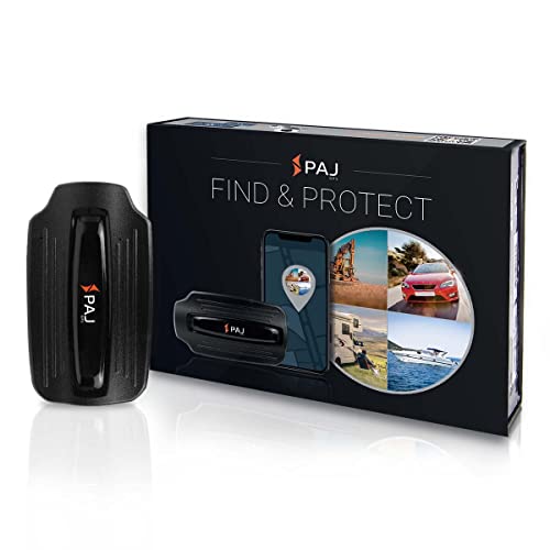 PAJ GPS Power Finder  Car GPS Tracker up to 90 Days Battery Life, Magnetic GPS Tracking for Cars, Boats or Trucks, Tracking Device for Vehicles with Location, Route & Speed Monitoring