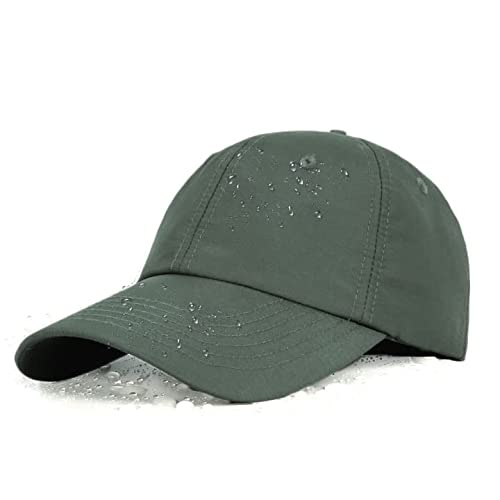FASHIXD Unisex Waterproof Baseball Cap Outdoor Hat Quick Dry Sun Hat [All Senson] (Green)