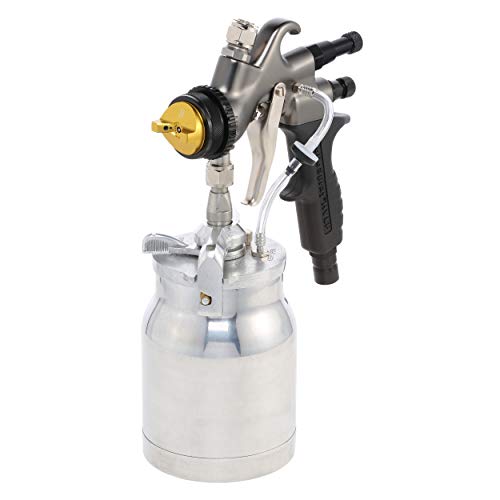 Apollo Sprayers HVLP Turbine Atomizer Spray Gun with 1 Quart Teflon Cup for Professional and DIY Paint Finishing