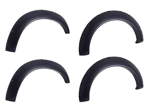 EGR 753554 rugged look fender flare set, matte black finish, compatible with select Ford Ranger models