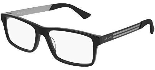 Gucci Web GG0692O 001 Eyeglasses Men's Black Full Rim Optical Frame 55mm