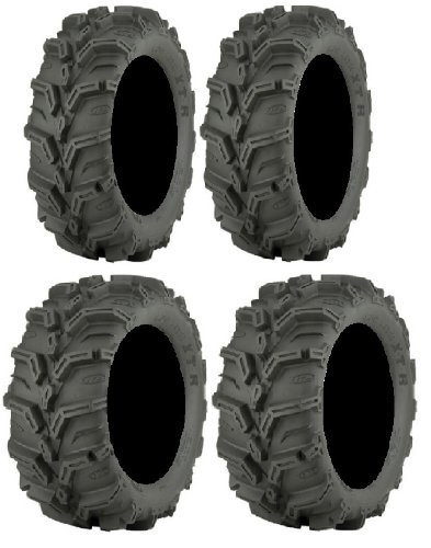 Full set of ITP Mud Lite XTR 27x9-14 and 27x11-14 ATV Tires (4)