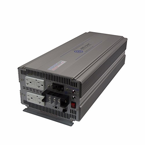 AIMS POWER (PWRIG500024120S 5000W 24V Pure Sine Power Inverter Industrial