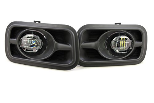 Morimoto XB LED Foglights, Plug & Play Foglight Upgrade, Fits 2009-2018 Dodge Ram with Horizontal Housings, DOT Approved Assembly with White LED Chips, UV Resistant, 10 Year Warranty (1x LF290)