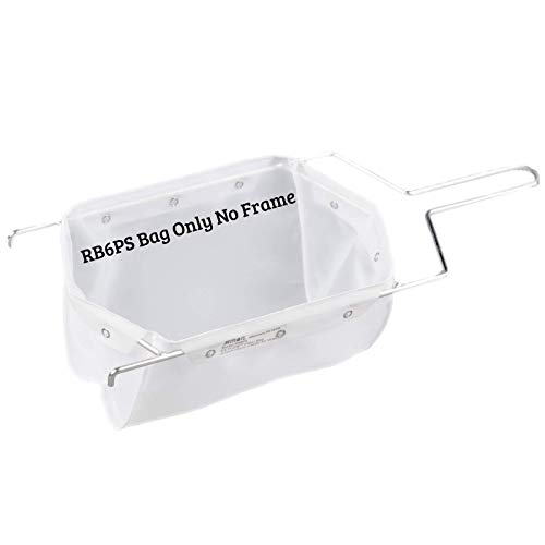 Miroil RB6PS EZ Flow Fryer Oil Filter Bag, Part 12852 Bag Only, No Frame included, Use to Filter Fry Oil, Suitable for 70 lb Polishing Oil, Durable, Easy to Clean with Hot Water