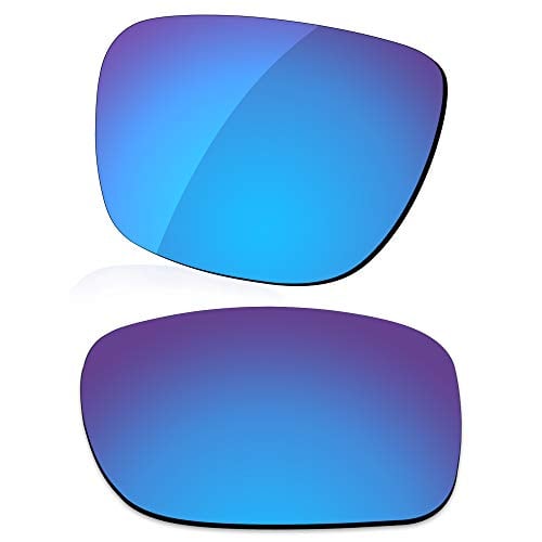 LenzReborn Polarized Lens Replacement for Oakley Sliver XL OO9341 Sunglass - Ice Blue - Polarized Mirrored