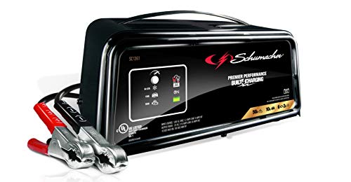 Schumacher SC1361 Fully Automatic Battery Charger, Maintainer, and Starter  50 Amp/10 Amp, 12V - Car, SUV, and Small Trucks
