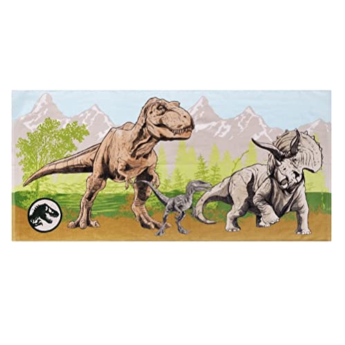 Jurassic World Dominion Cotton Beach Towel