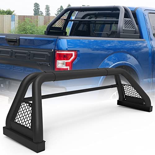 Roll Bars for Pickup Trucks, Hawkley Universal Sport Chase Rack Roll Bed Bar fits Full Size Pickup Trucks for Ford F-150 | Chevy Silverado | GMC Sierra | Dodge Ram 1500 | Toyota Tundra