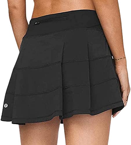 LULULEMON Pace Rival Skirt Tall 15" (Black, 8)