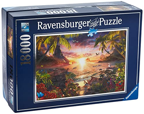 Ravensburger Paradise Sunset 18,000 Piece Jigsaw Puzzle for Adults  Softclick Technology Means Pieces Fit Together Perfectly