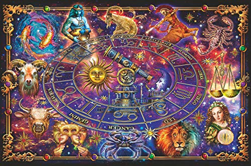 RavensburgerZodiac 3000 Piece Jigsaw Puzzle for Adults - 16718 - Every Piece is Unique, Softclick Technology Means Pieces Fit Together Perfectly, 48 x 32 inches (120 x 80 cm) when complete.