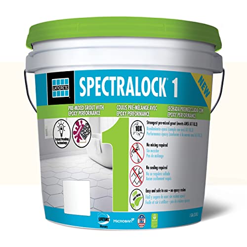 LATICRETE SPECTRALOCK 1 Pre-Mixed Grout (#44 Bright White)