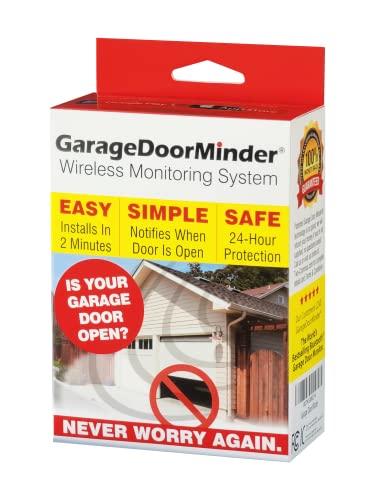 Garage Door Minder Version II. No Wi-Fi. in Home Monitor & Alert System. 100% Wireless. Installs in Two Minutes!