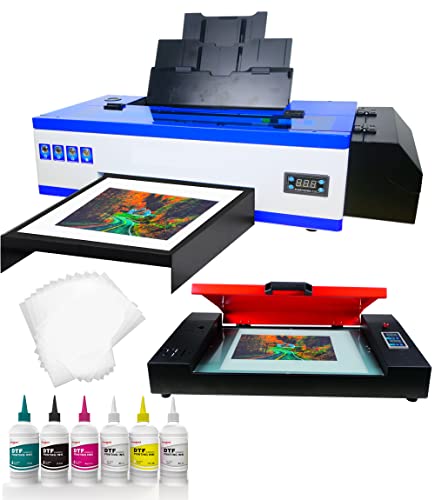 Procoloredfun L1800 DTF Printer - Inkjet Printer for Heat Transfer Paper DTG Printer T-Shirt Machine for Dark and Light Clothing
