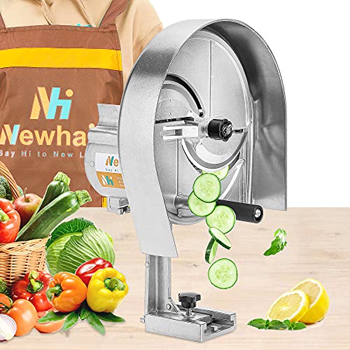 Newhai Commercial Potato Slicer Fruit Vegetable Slicing Machine Cabbage Shredder Rebanadora de Vegetale for Onions Potatoes Lemons