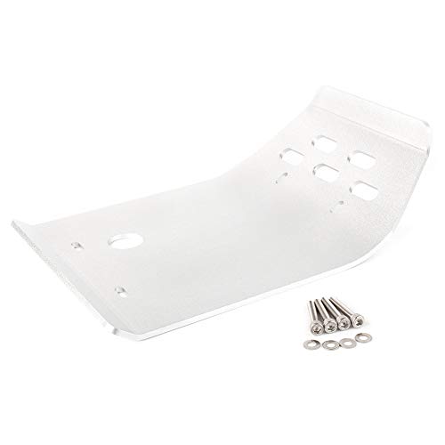 GZYF Motorcycle Skid Plate Engine Guard Cover Protector Fits for Yamaha Serow XT250 Tricker XG250 All Year, Silver