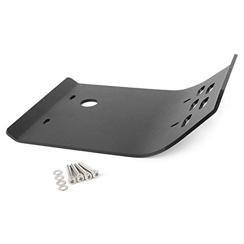 Newsmarts Engine Guard Stainless Steel Expedition Skid Plate Compatible with Yamaha Serow XT250 Tricker XG250 All Year, Black