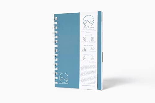 Manta Planner: Spiral Bound Notebook for Cancer Patients and Caregivers. Includes: Treatment and Medicine Organizer, Gratitude and Mindfulness Journal, taking Notes in Appointments. Science Backed.