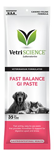 VETRISCIENCE Fast Balance GI Paste for Dogs and Cats, 35cc - Gastro Intestinal Support for Gut Health and Food Sensitivites