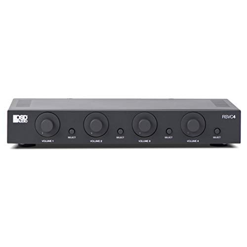 OSD Audio 4x Speaker Selector w/ Volume Control Resistor Audiophile - RSVC4