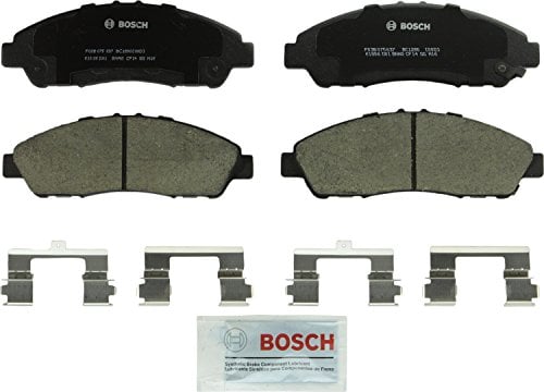BOSCH BC1280 QuietCast Premium Ceramic Disc Brake Pad Set - Compatible With Select Acura MDX, ZDX; Honda Pilot; FRONT