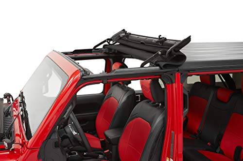 Bestop 5245435 Black Diamond Sunrider for Hardtop 2018-Current Jeep Wrangler JL & Jeep Gladiator