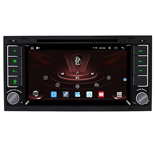 Android 11 Car Radio Stereo GPS Navigation for VW Volkswagen Touareg T5 Transporter Car Multimedia Player CarPlay (7 inch, DVD Player, Octa Core 4GB RAM 64GB ROM)