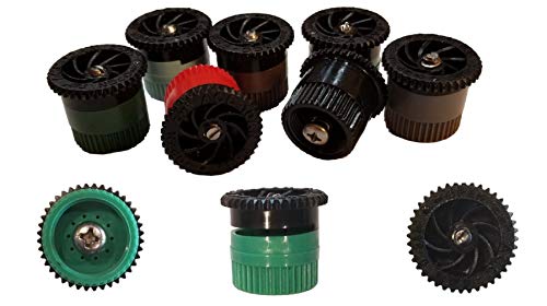 Modtek Replacement Pop UP Sprinkler Heads for RainBird, Hunter, Orbit Pop Up Sprinklers, Sprinkler Color May Vary. (5, 17AN)