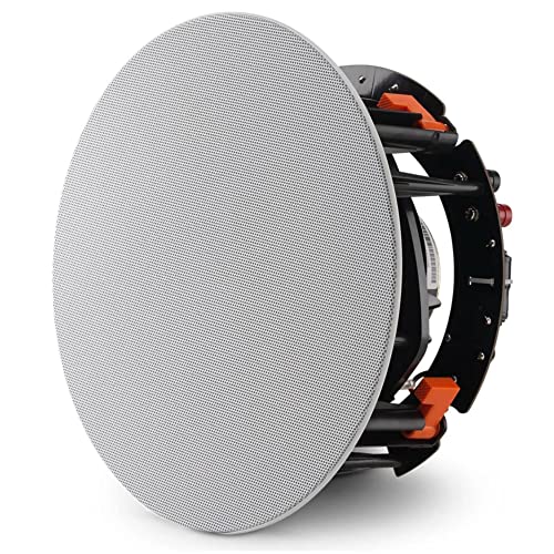 JBL Studio 2 6IC In-Ceiling Speaker - 6 - Cinema-Quality Sound at Home - Low Distortion & Accurate Sound Reproduction - Paintable, Invisible, Zero-Bezel Grill - Quick & Easy Install