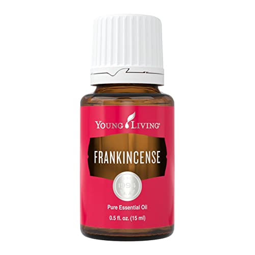 Young Living Frankincense Essential Oil 15ml - Pure & Therapeutic Grade Oil - Warm, Spicy Aroma - Promotes Relaxation, Calmness & Holistic Wellness Journey