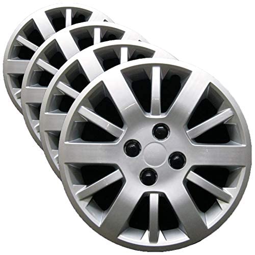 Carolina Wheel Cover Premium Hubcap Set Fits Chevrolet Cobalt 2009-2010, 15-inch Replacement (4 Pack)