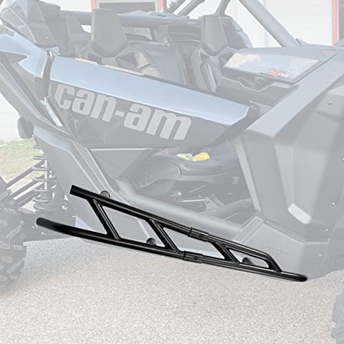 A & UTV PRO Nerf Bars/Tree Kickers/Rock Sliders Compatible with 2017 2018 2019 2020 2021 2022 Can Am Maverick X3 Turbo R RR, Made with 1.75Diameter Steel Tubing,UV-Resistant Accessories