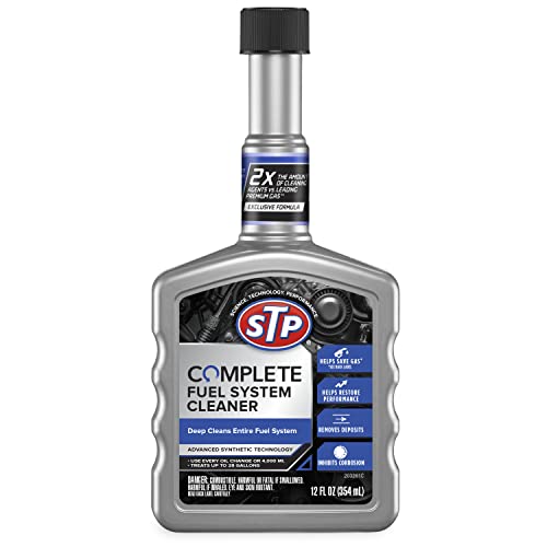 STP Direct Injection Fuel Injector Cleaner, Advanced Synthetic Technology Fuel Cleaner Dissolves Hardened Deposits that Accumulate on Injectors, 12 Oz, STP
