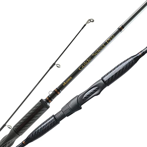 OKUMA GSP-S-902M Guide Select Pro Salmon Rods, Black, 9'