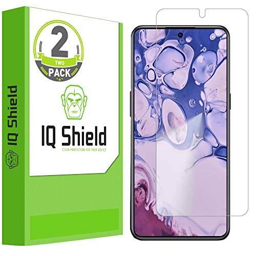 IQShield Screen Protector Compatible with OnePlus 10T 5G (2-Pack) Anti-Bubble Clear Film