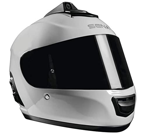 Sena MO-PRO-GW-L-01 Multi Momentum Pro Dual Bluetooth Camera Helmet Glossy White Lg