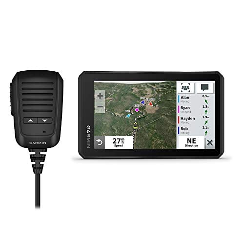 Garmin Tread Powersport Off-Road Navigator with Group Ride Radio, Group Tracking and Voice Communication, 5.5" Display, 010-02406-00,Black