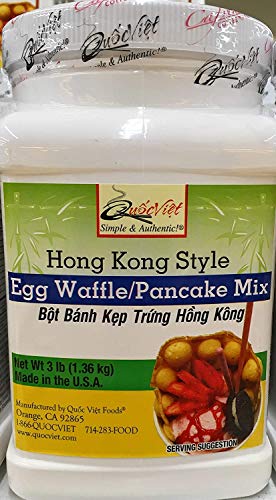 Hong Kong Style Egg Waffle Pancake Mix 3 LBS QUOC VIET BRAND MADE IN USA