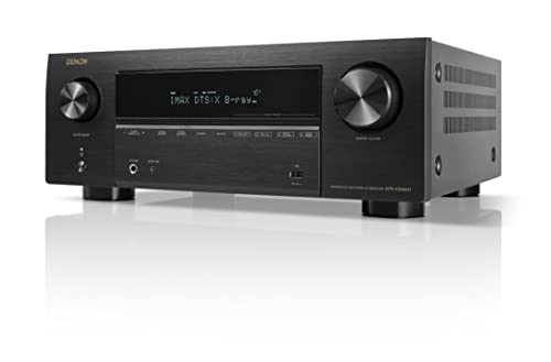 Denon AVR-X3800H 9.4 Channel 8K Home Theater Receiver IMAX Enhanced with Dolby Atmos/DTS:X and HEOS Built-in (Factory Certified Refurbished)