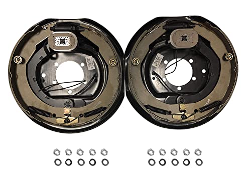 M-Parts Trailer Brakes - 1 Pair 12x2 Electric Trailer Brakes, 7,000 lb Trailer Axle - Trailer Brake Kit, Electric Trailer Brakes, Trailer Brake Assembly, 7k Trailer Brakes, (77-12-1) & (77-12-2)