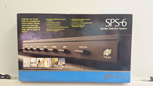 NILES AUDIO SPS6 Speaker Selection System